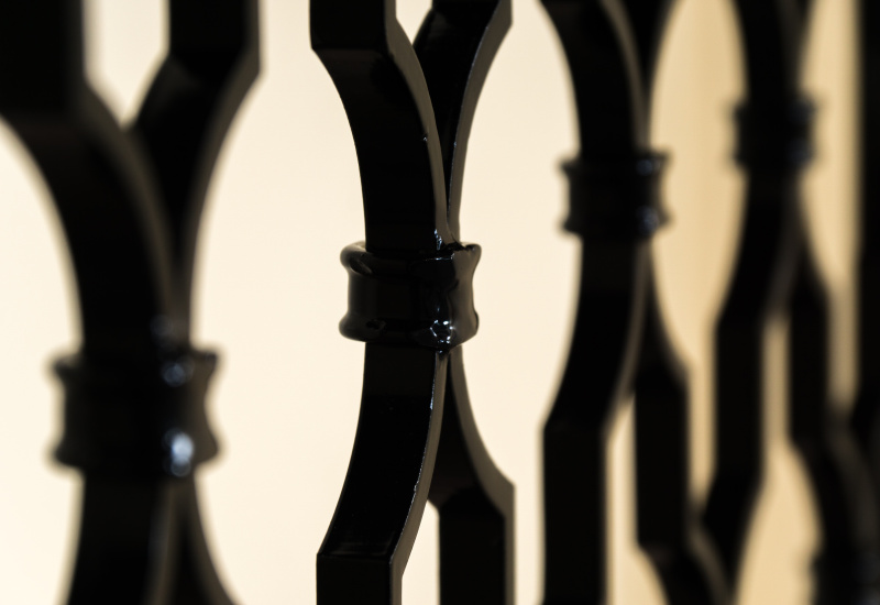 Wrought Iron Partition Panel