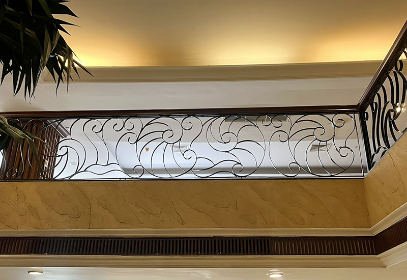 Railing fence, Stair fence