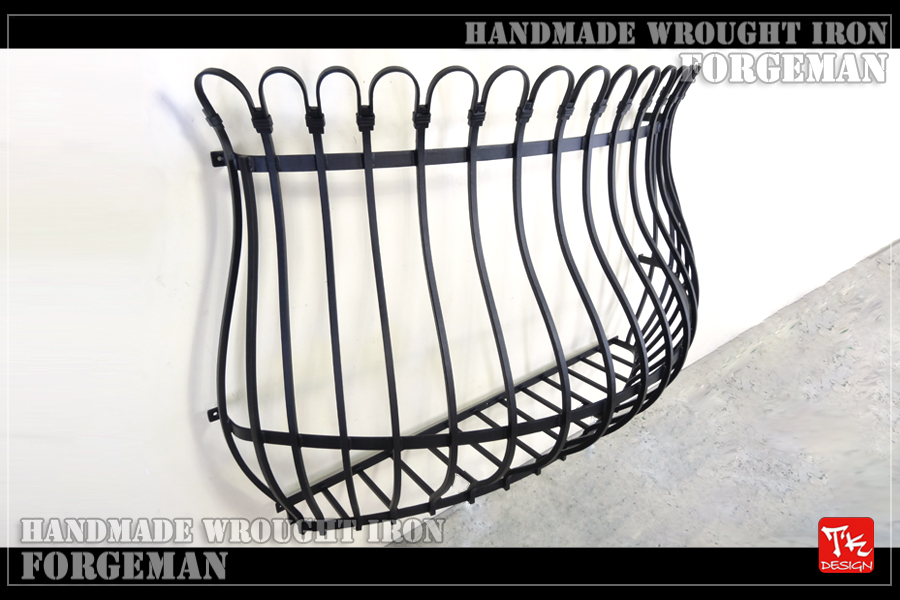 Wrought Iron Window Box