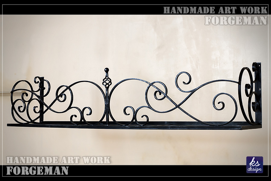 Wrought Iron Window Box