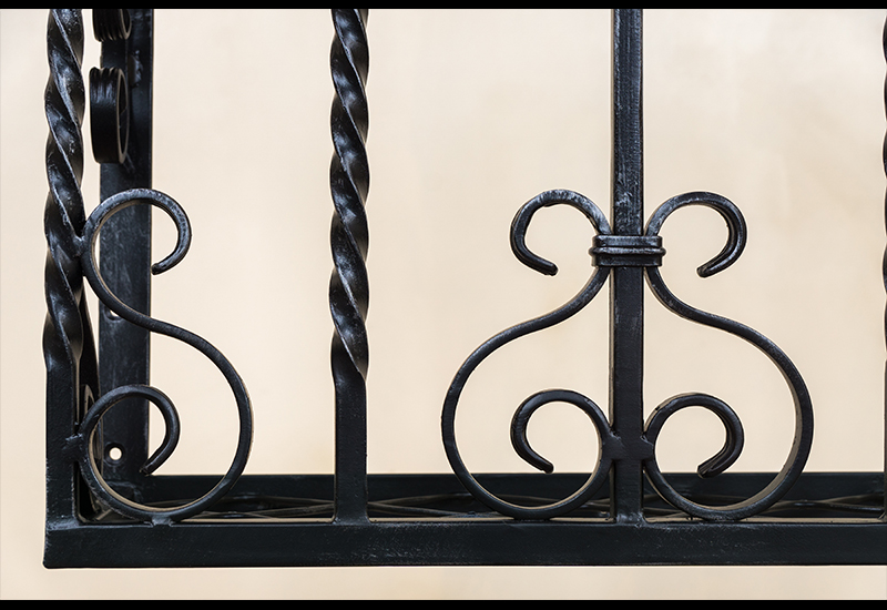 Wrought Iron Window Box