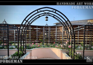 Wrought Iron Garden Arch