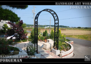 Wrought Iron Garden Arch