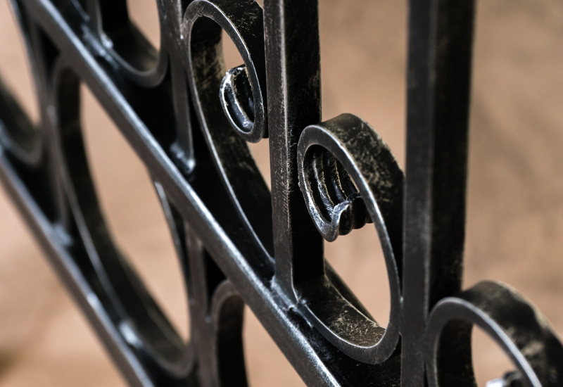 JPN-3278 | Wrought Iron Exterior Fence