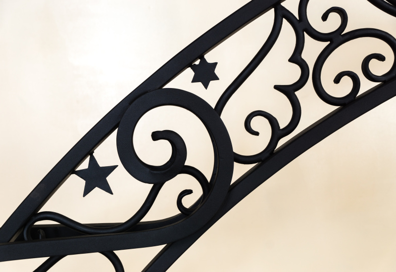Wrought Iron Arch Gate
