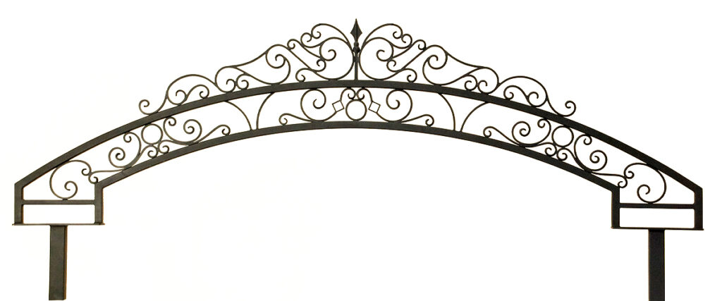 Wrought Iron Arch