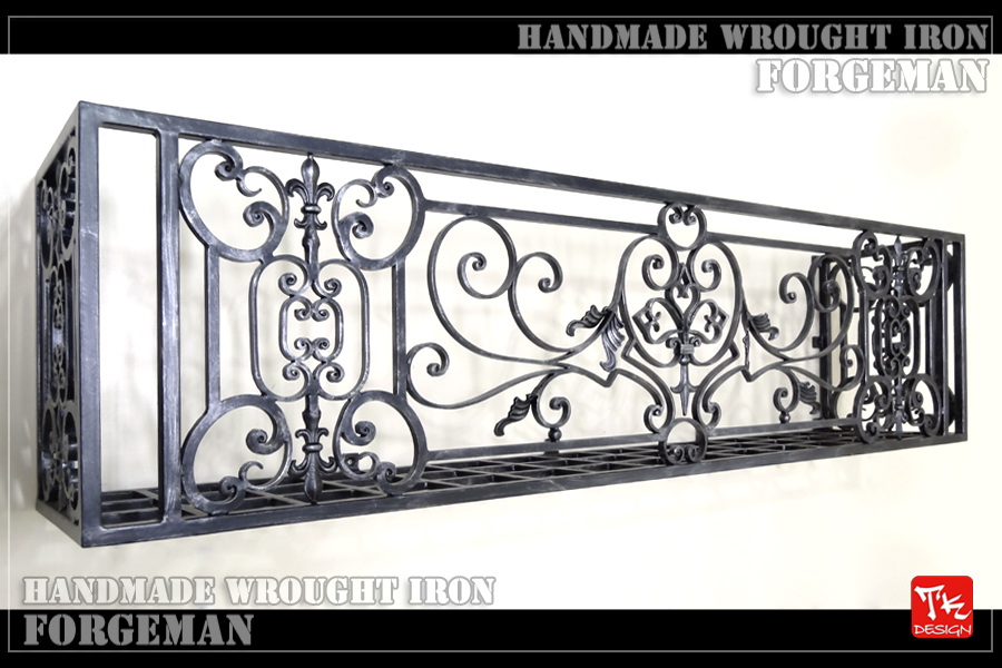 Wrought Iron Window Box