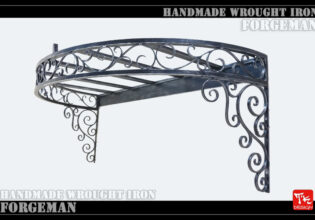 Wrought Iron Canopy