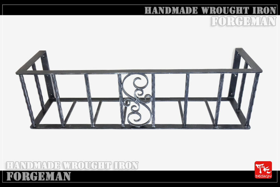 Wrought Iron Window Box
