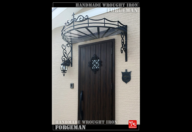 Wrought Iron Canopy