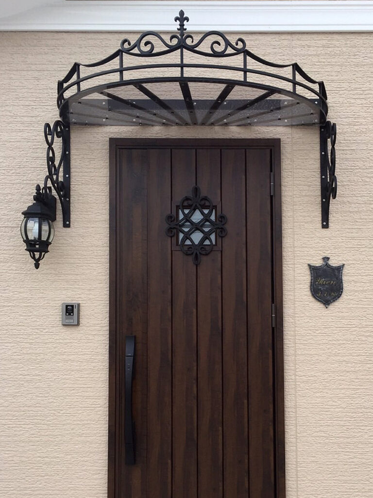 Wrought Iron Canopy