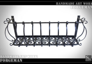 Wrought Iron Window Box