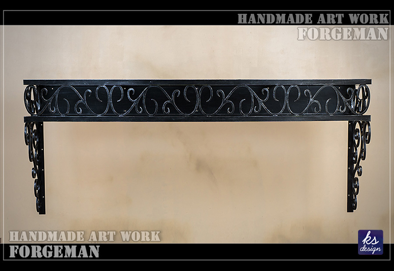 Wrought Aluminium Canopy