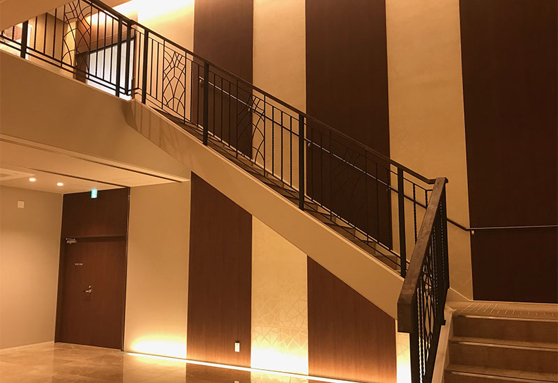 JPN-2832｜Wrought Iron Fence