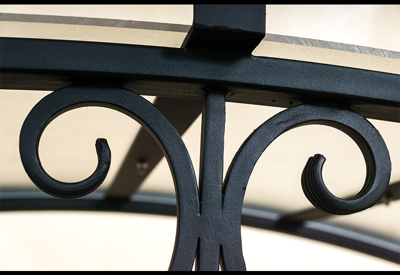 Wrought Iron Canopy
