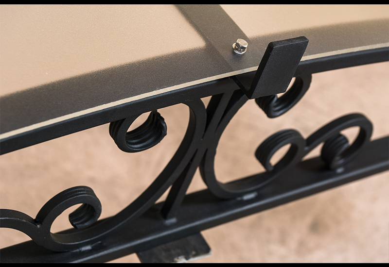 Wrought Iron Canopy