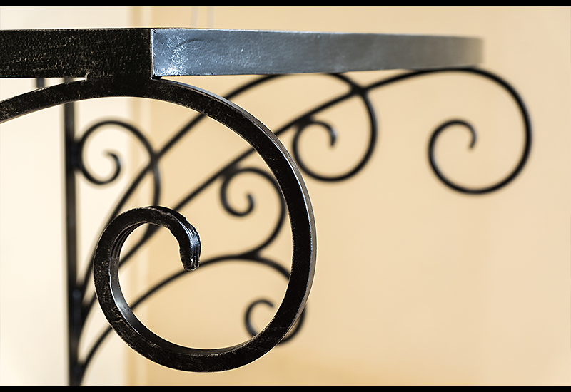 Wrought Aluminium Canopy