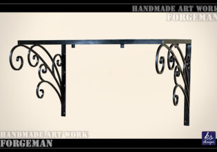 Wrought Aluminium Canopy