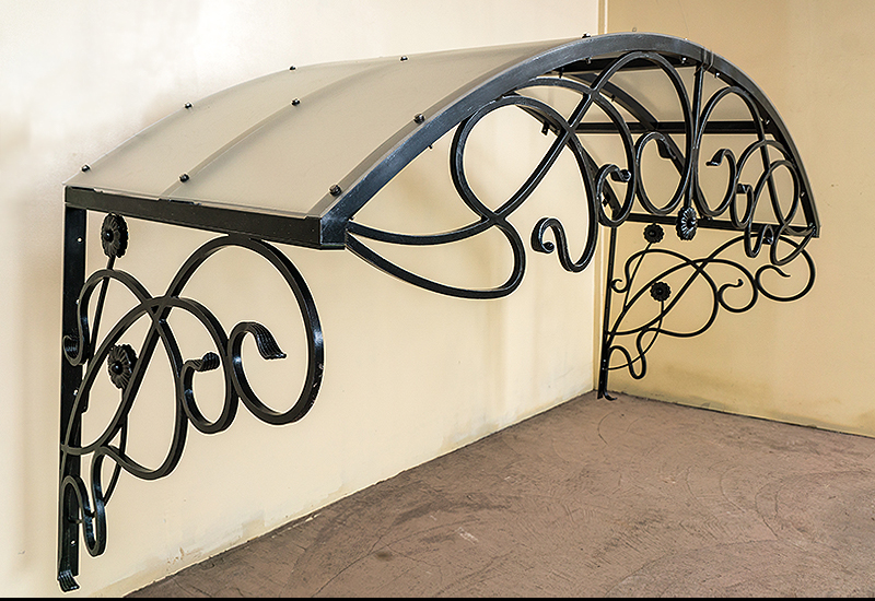 Wrought Aluminium Canopy