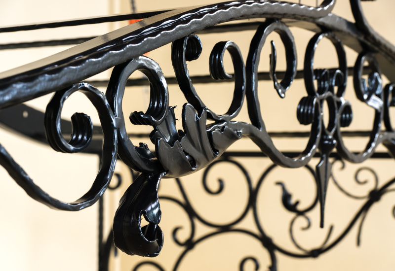 Wrought Iron Canopy