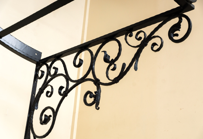 Wrought Iron Canopy