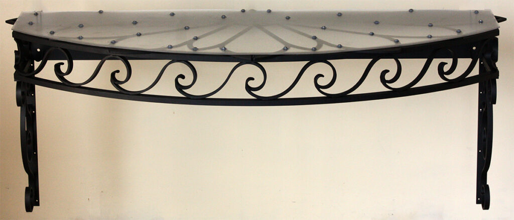 Wrought Aluminium Canopy