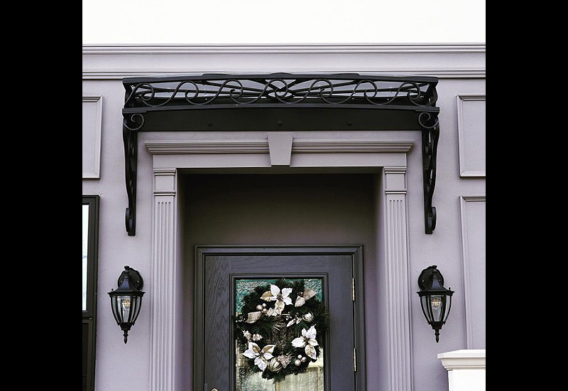 Wrought Aluminium Canopy