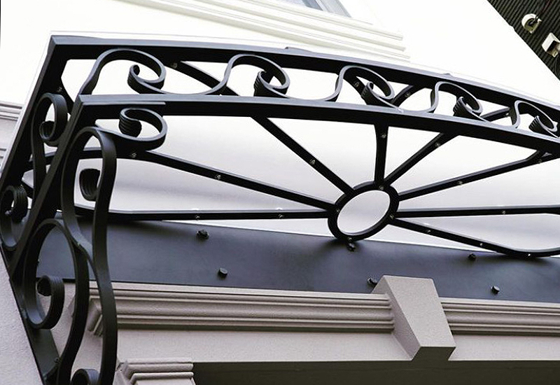 Wrought Aluminium Canopy