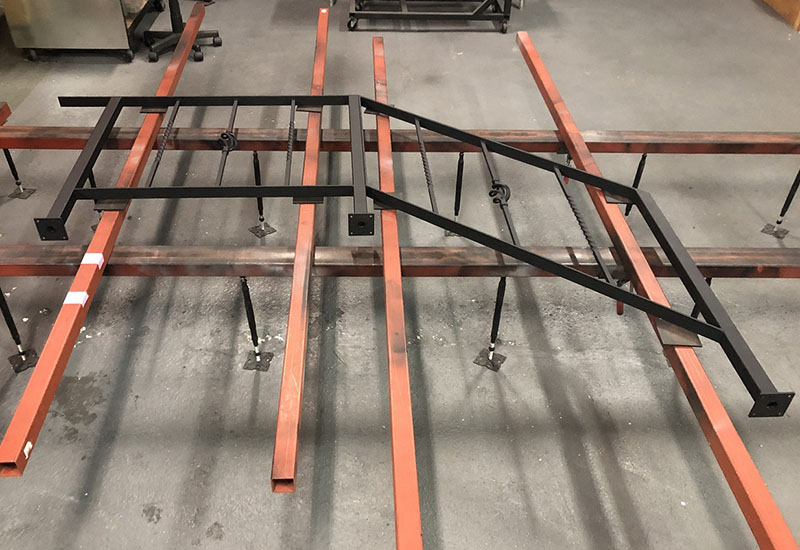 JPN-4164｜Wrought Iron Stair Fence