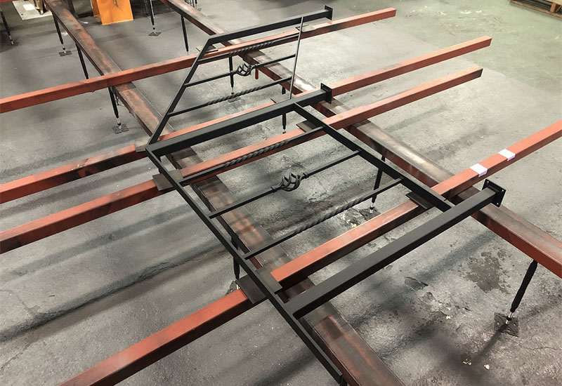 JPN-4164｜Wrought Iron Stair Fence