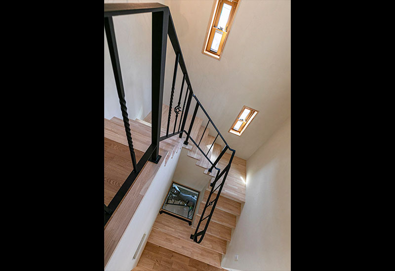 JPN-4164｜Wrought Iron Stair Fence