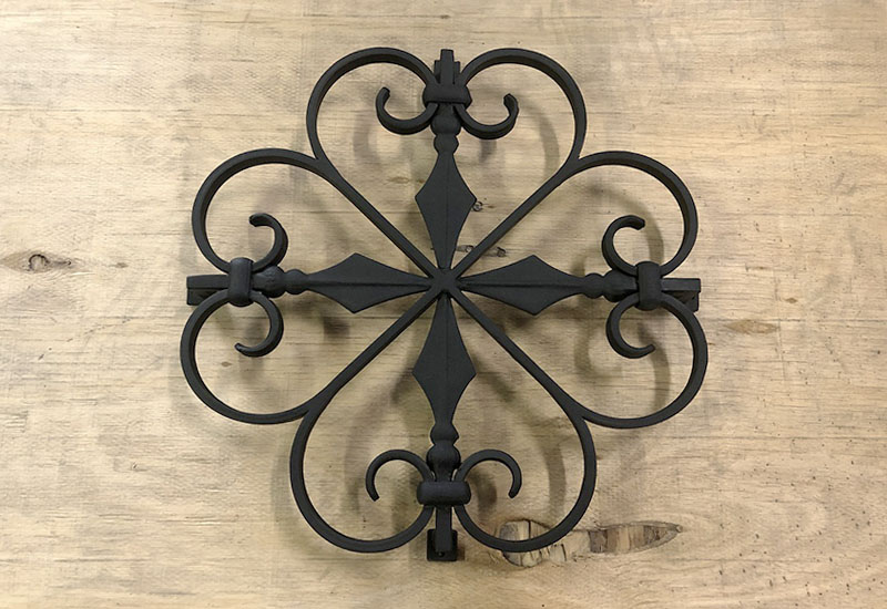 JPN-4165｜Wrought Iron Gable Decoration