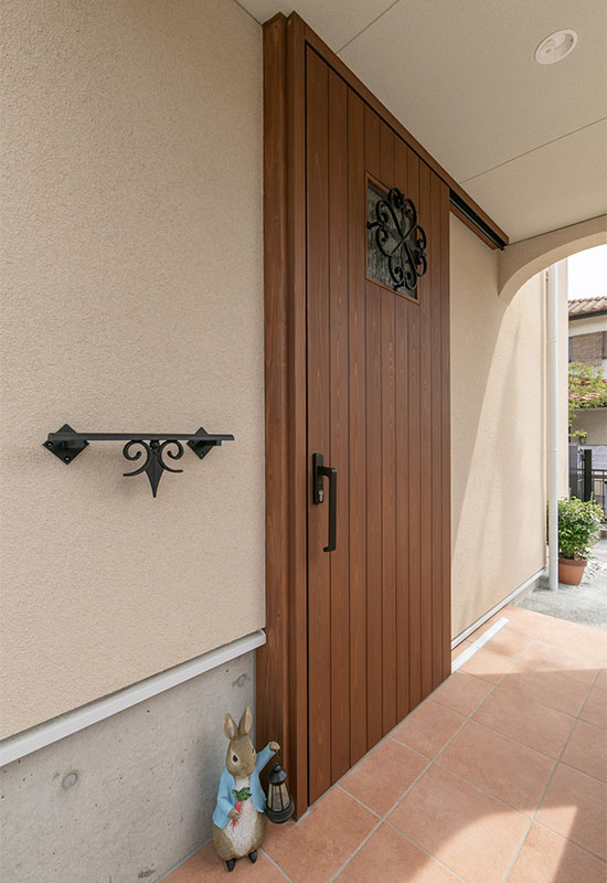 JPN-4165｜Wrought Iron Gable Decoration