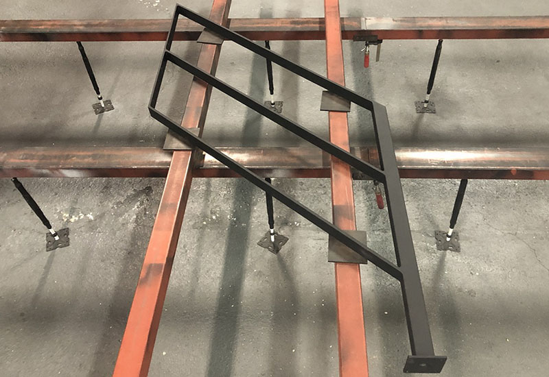 Wrought Iron Stair Fence