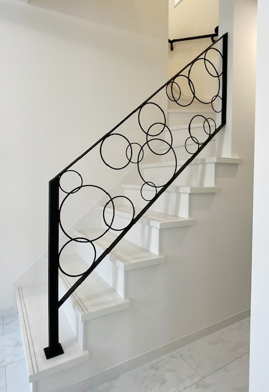 Wrought Iron Stair Fence