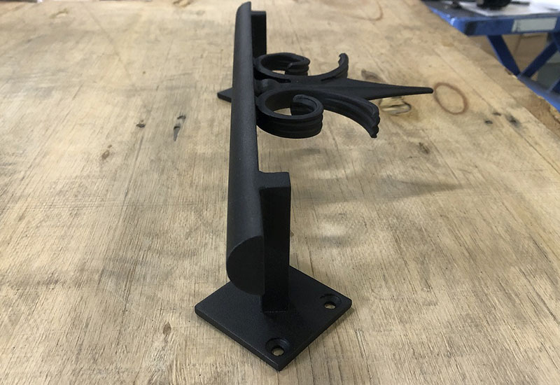 JPN-4354｜Wrought Iron Umbrella Rail