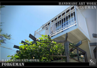 Wrought Aluminium Balcony Fence