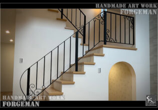 Wrought Iron Stair Fence