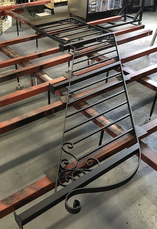 Wrought Iron Stair Fence