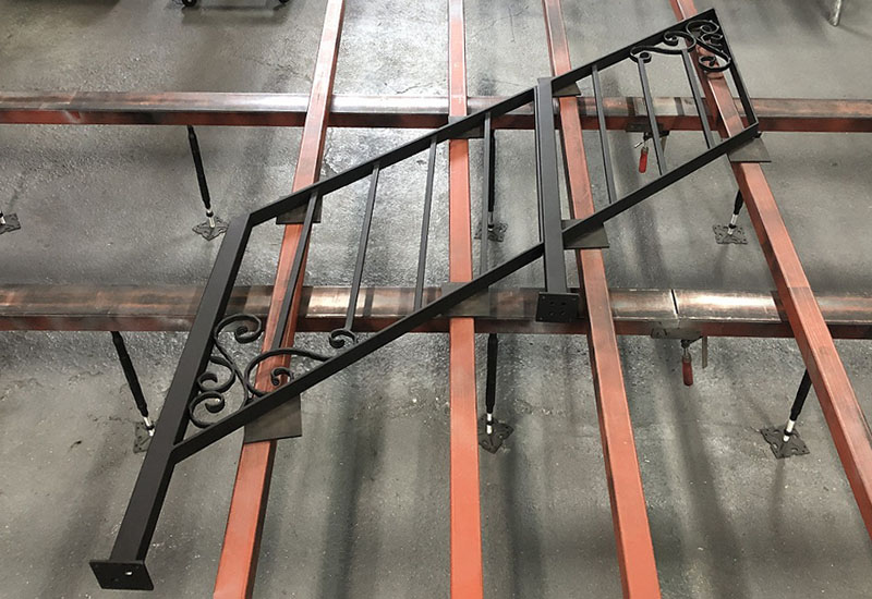 Wrought Iron Stair Fence