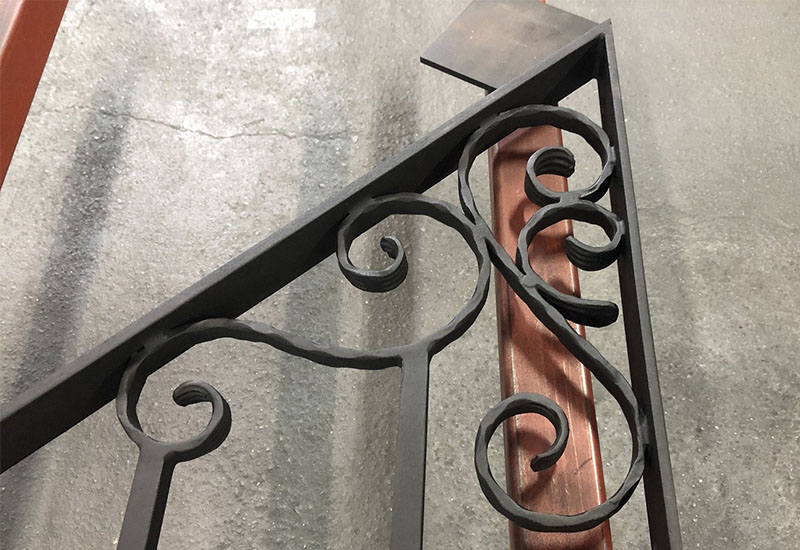 Wrought Iron Stair Fence