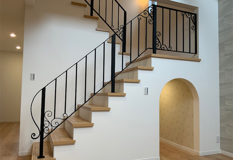 Wrought Iron Stair Fence