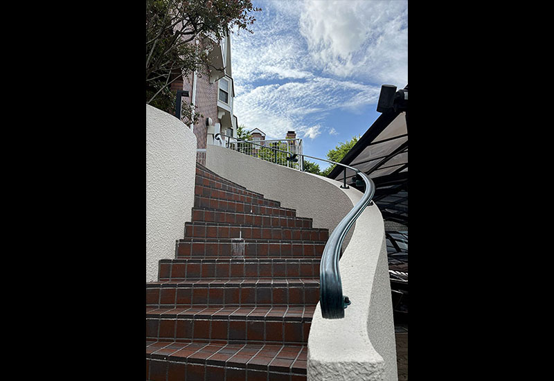 Wrought Iron Spiral Stair Handrail