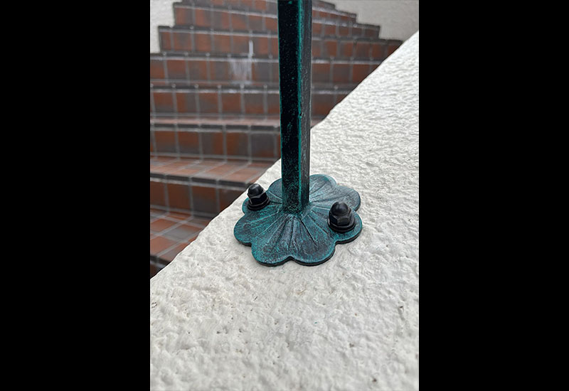 Wrought Iron Spiral Stair Handrail