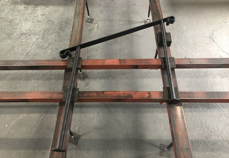 Wrought Iron Railing Handrail