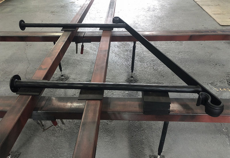 Wrought Iron Railing Handrail