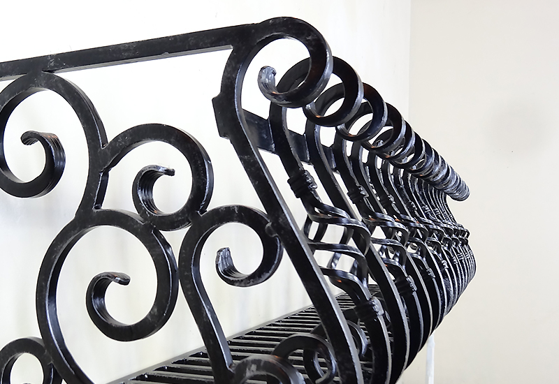 Wrought Iron Window Box